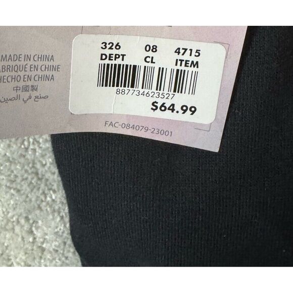 Disney Women's Pullover Cropped Hooded Fleece Hoodie Embroidered Disney100 Med.‎ - Picture 10 of 10